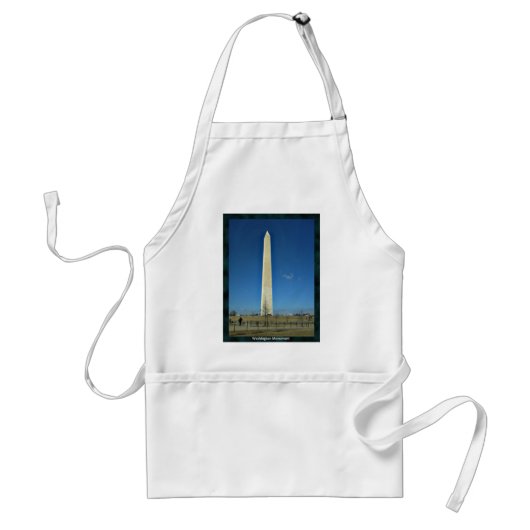 Washington Monument Standaard Schort (Voorkant)
