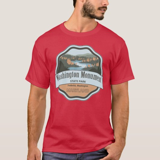 Washington Monument State Park Frederick T-shirt (Voorkant)