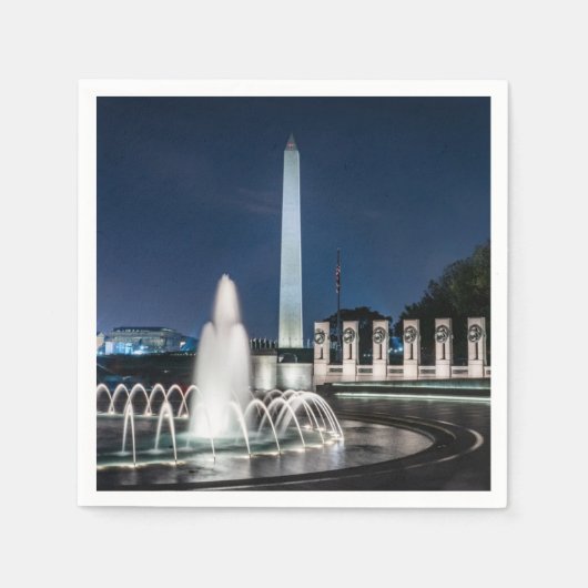 Washington Monument Verenigde Staten George Washin Servet (Voorkant)