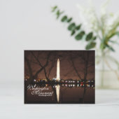Washington Monument, Washington D.C. Briefkaart (Staand voorkant)