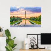 Washington Monument, Washington D.C. Poster (Thuiskantoor)