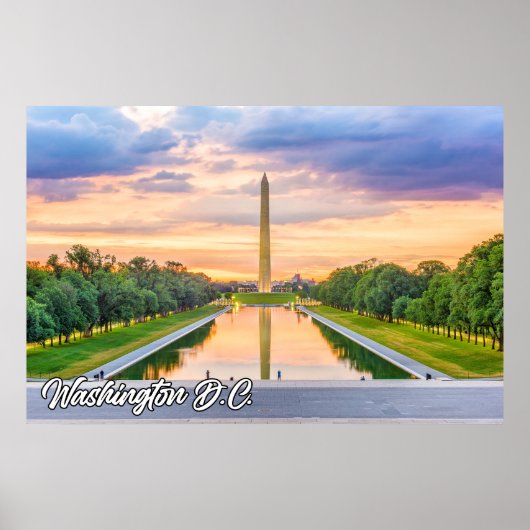 Washington Monument, Washington D.C. Poster (Voorkant)