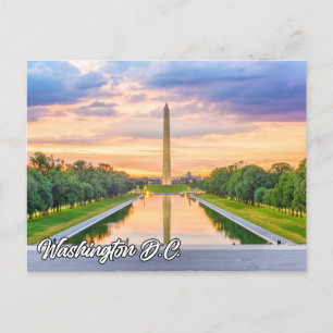 Washington Monument, Washington D.C., Verenigde St Briefkaart