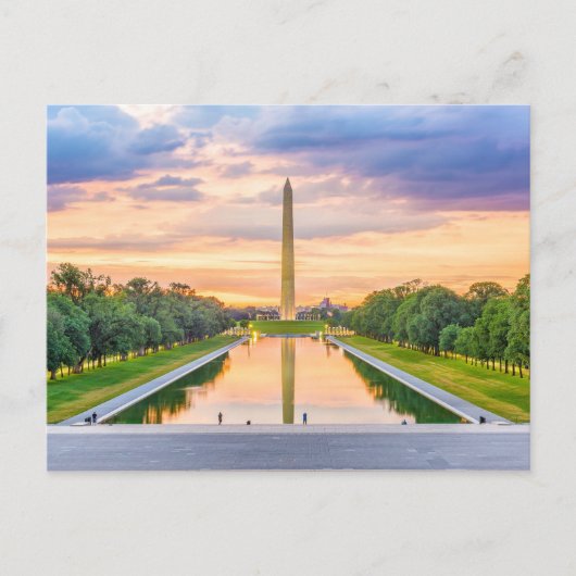 Washington Monument, Washington D.C., VS Briefkaart (Voorkant)