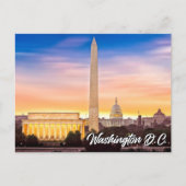 Washington Monument, Washington D.C., VS Briefkaart (Voorkant)