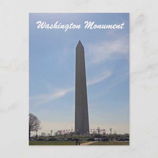Washington Monument Washington DC 003 Briefkaart (Voorkant)