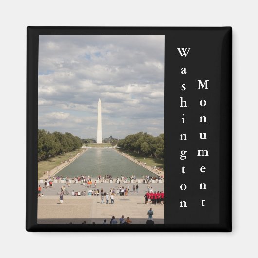 Washington Monument, Washington DCWashington Monum Magneet (Voorkant)