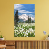 Washington, Mount Rainier National Park 1 Canvas Afdruk (Insitu (Woonkamer))