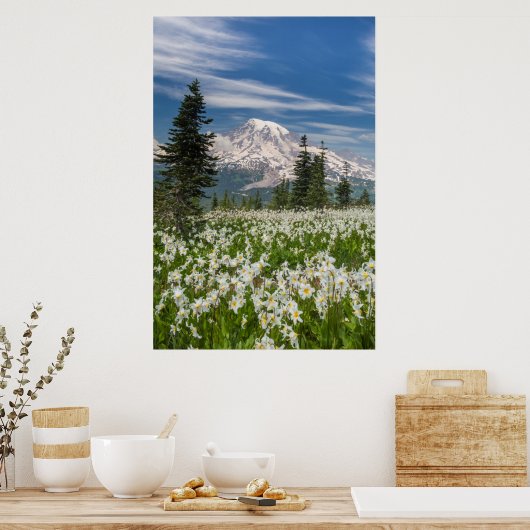 Washington, Mount Rainier National Park 1 Poster (Keuken)