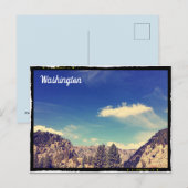 Washington Mountain Hills Briefkaart (Voorkant / Achterkant)