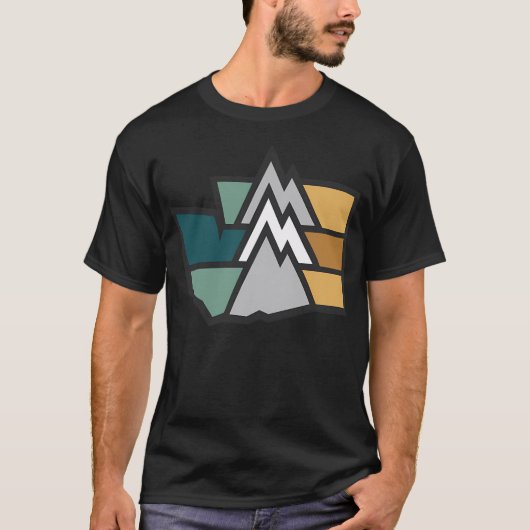 Washington Mountains T-shirt (Voorkant)