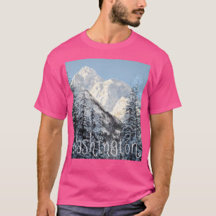 Washington Mountains van de North Cascades actief T-shirt