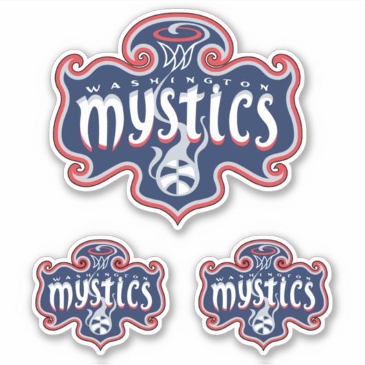 Washington Mystics-WNBA Sticker (Voorkant)