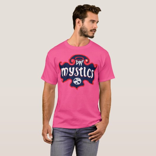 Washington Mystiiiics T-shirt (Voorkant volledig)