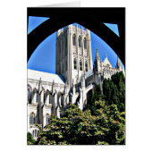 Washington National Cathedraal Through Archway Kaa (Voorkant)