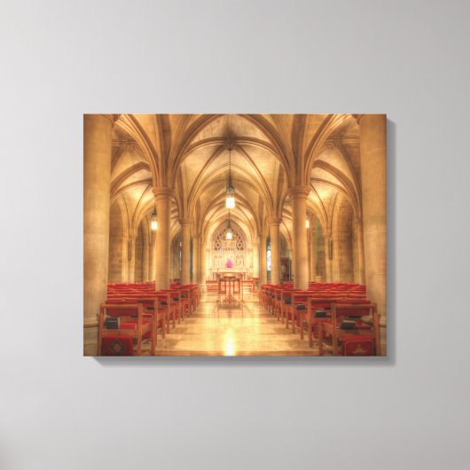 Washington National Cathedral Bethlehem Chapel Canvas Afdruk (Voorkant)