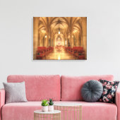 Washington National Cathedral Bethlehem Chapel Canvas Afdruk (Insitu (Woonkamer))