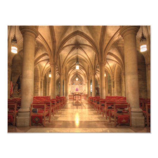 Washington National Cathedral Bethlehem Chapel Foto Afdruk (Voorkant)