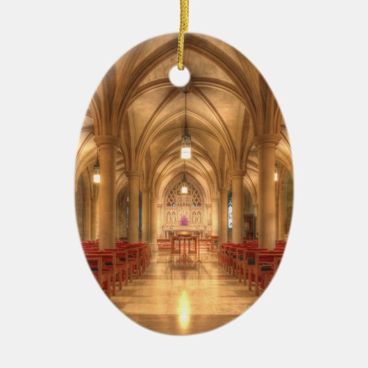 Washington National Cathedral Bethlehem Chapel Keramisch Ornament (Voorkant)