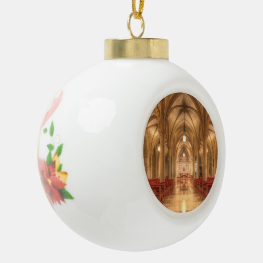 Washington National Cathedral Bethlehem Chapel Keramische Bal Ornament (Links)