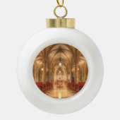 Washington National Cathedral Bethlehem Chapel Keramische Bal Ornament (Voorkant)