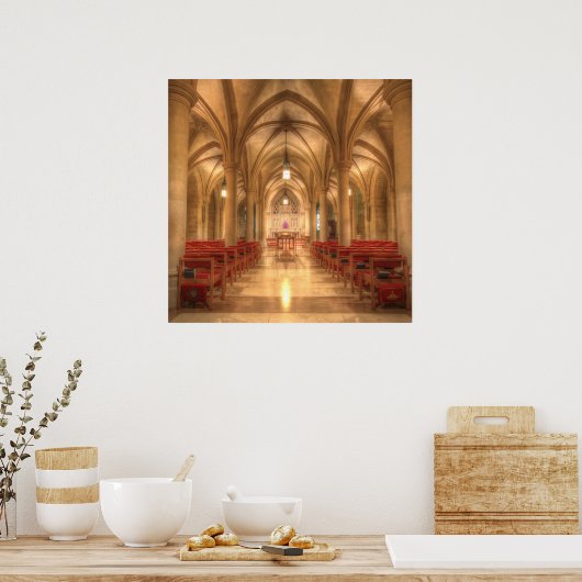 Washington National Cathedral Bethlehem Chapel Poster (Keuken)