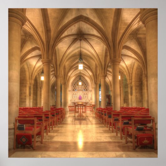 Washington National Cathedral Bethlehem Chapel Poster (Voorkant)