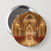 Washington National Cathedral Bethlehem Chapel Ronde Button 4,0 Cm (Voorkant /achterkant)