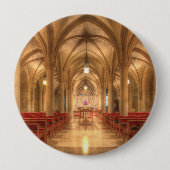 Washington National Cathedral Bethlehem Chapel Ronde Button 4,0 Cm (Voorkant)
