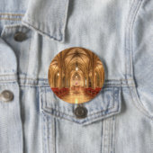 Washington National Cathedral Bethlehem Chapel Ronde Button 7,6 Cm (In situ)