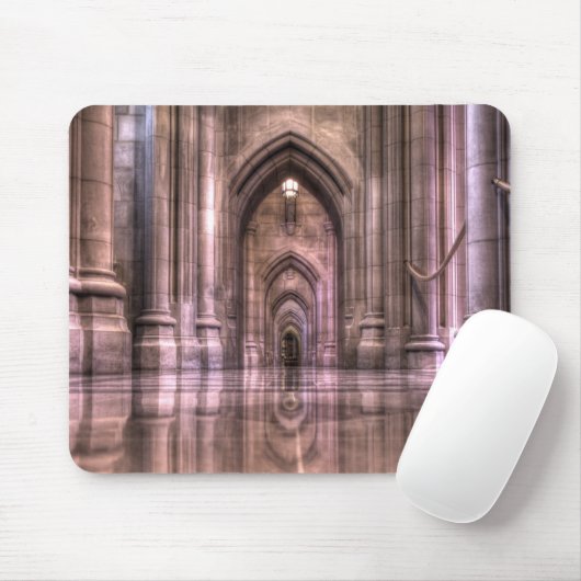 Washington National Cathedral bezinning Muismat (Met muis)