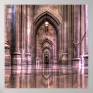 Washington National Cathedral bezinning Poster