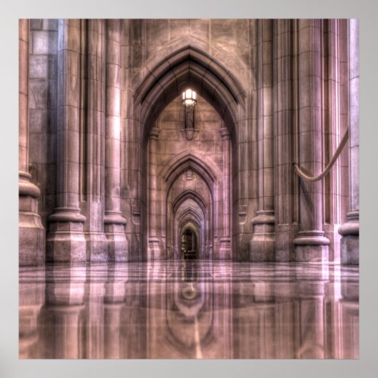 Washington National Cathedral bezinning Poster (Voorkant)