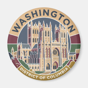Washington National Cathedral District of Columbia Magneet