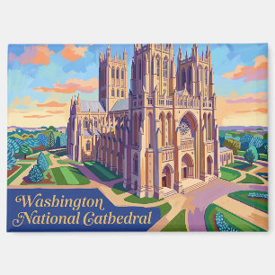 Washington National Cathedral District of Columbia Magneet