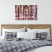 Washington National Cathedral Reflection Canvas Afdruk (Insitu (Slaapkamer))