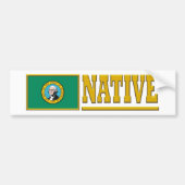 Washington Native Bumpersticker (Voorkant)