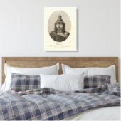 Washington, Neah Bay illustratie Uitzicht Canvas Afdruk (Insitu (Slaapkamer))