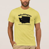 Washington - Nerds en Slackers T-shirt (Voorkant)