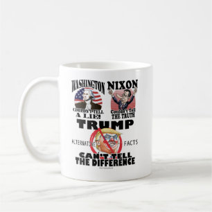 Washington Nixon Dump Trump Liar Koffiemok