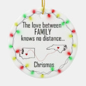 Washington North Carolina Family Ornament (Voorkant)