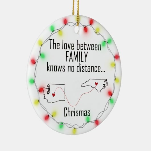 Washington North Carolina Family Ornament (Rechts)