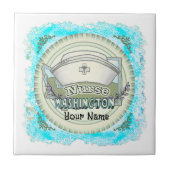 Washington Nurse Tegeltje (Voorkant)