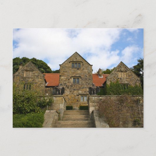 Washington Old Hall, Briefkaart Engeland (Voorkant)