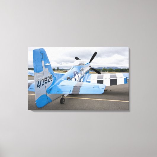 Washington, Olympia,  militaire luchtshow. 3 Canvas Afdruk (Voorkant)
