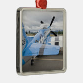 Washington, Olympia, militaire luchtshow. 3 Metalen Ornament (Rechts)