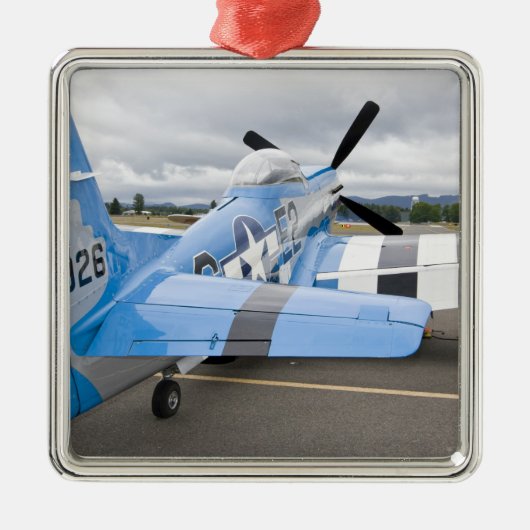 Washington, Olympia, militaire luchtshow. 3 Metalen Ornament (Voorkant)