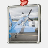 Washington, Olympia, militaire luchtshow. 3 Metalen Ornament (Links)