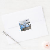 Washington, Olympia, militaire luchtshow. 3 Vierkante Sticker (Envelop)