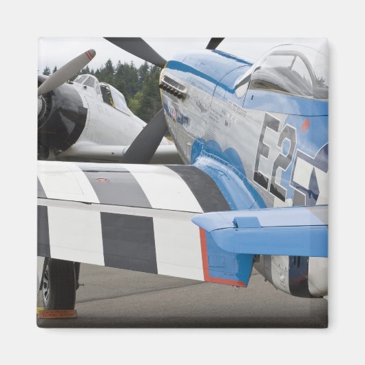 Washington, Olympia, militaire luchtshow. 4 Magneet (Voorkant)